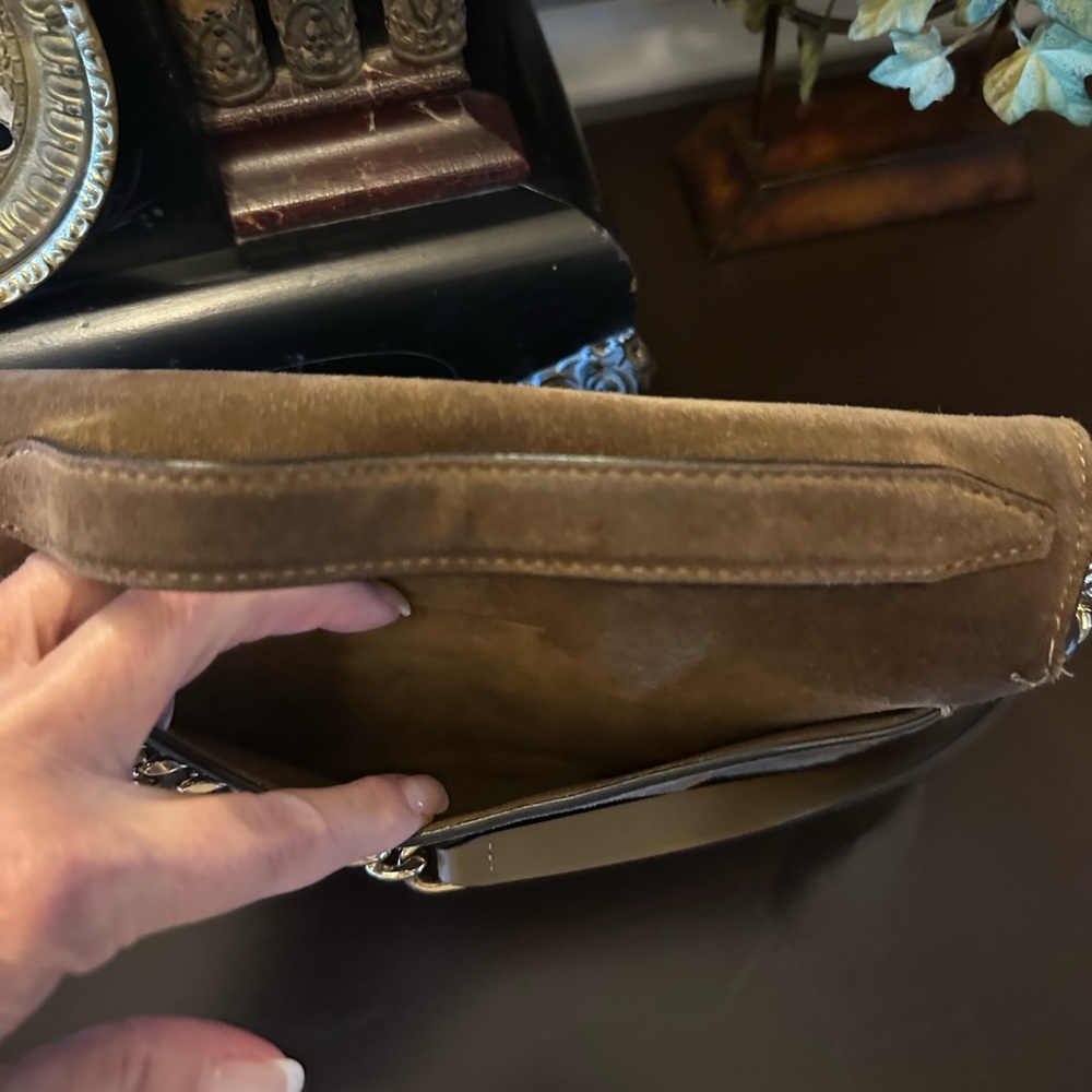 Rebecca Minkoff Military Brown Crossbody Bag - Picture 7 of 10